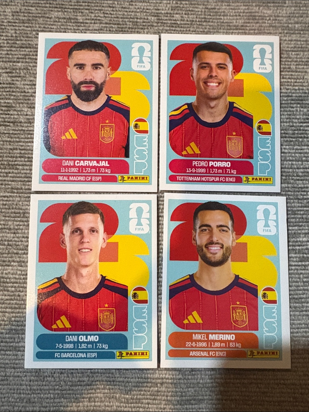 Panini FIFA World Cup 2026 - Spain Player Sticker
